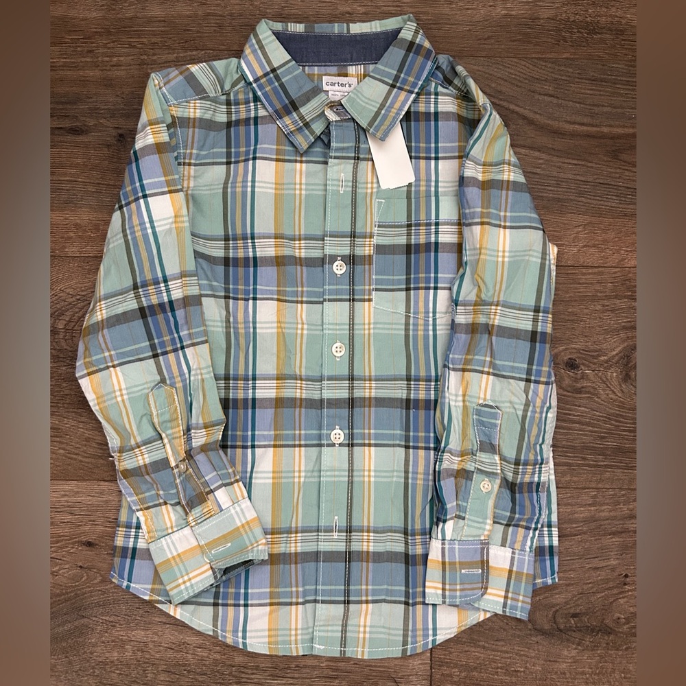 Carter's Multicolor Plaid Shirt